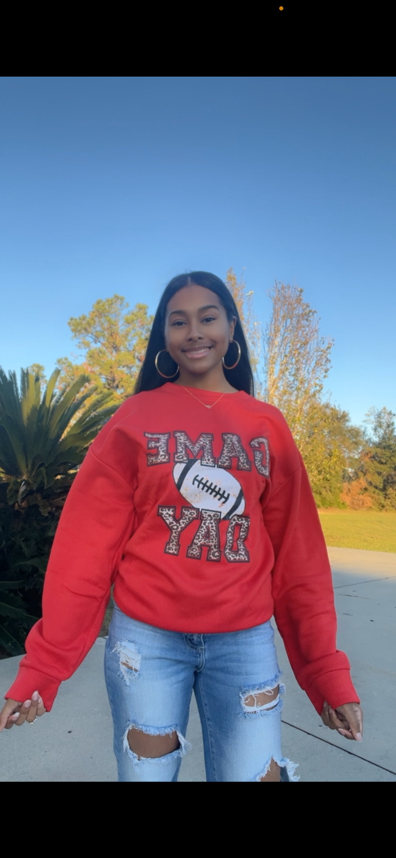 game day sweater ❤️🏈