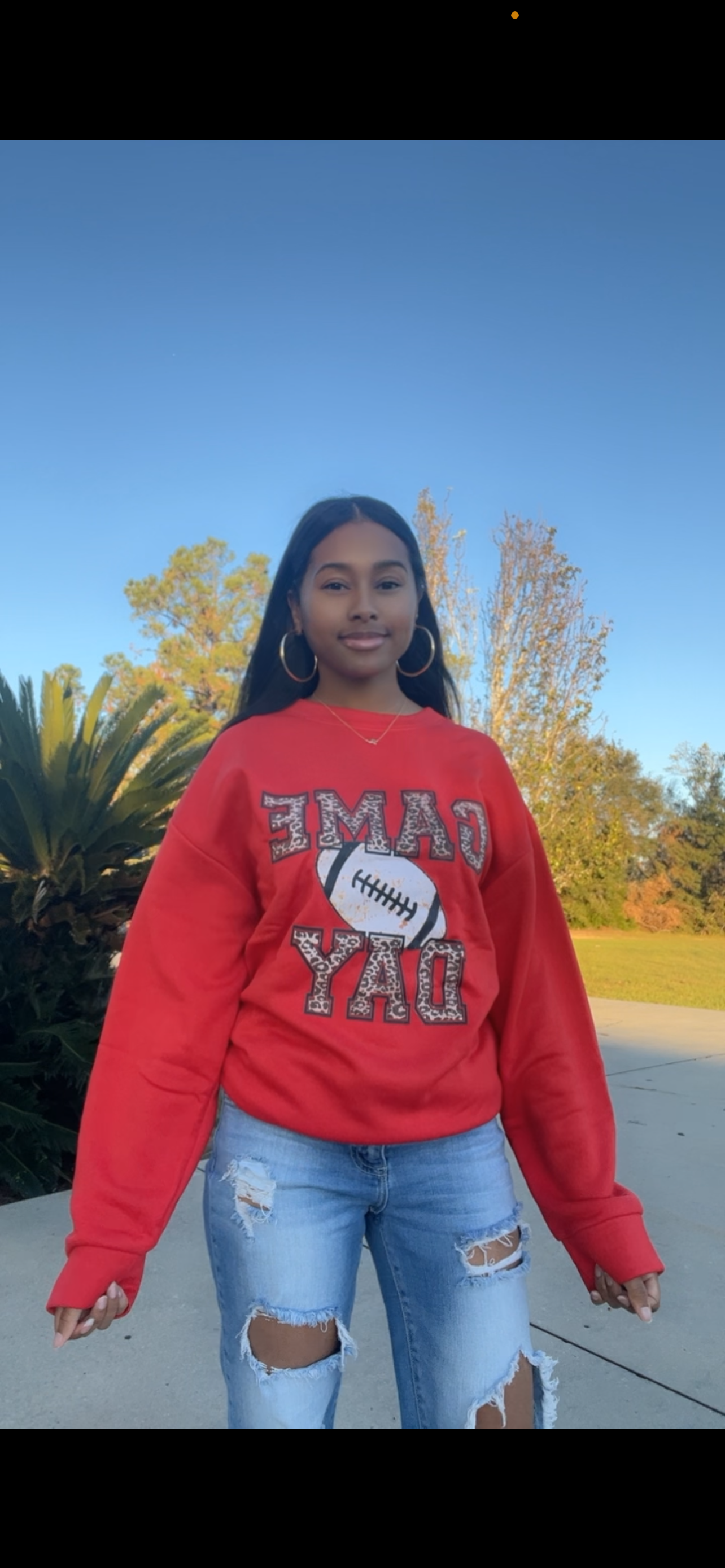 game day sweater ❤️🏈